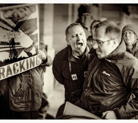'Fight Fracking,' Scarborough 2017, Archival pigment print